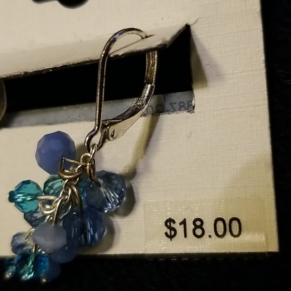 Beautiful blue earrings - Picture 3 of 4